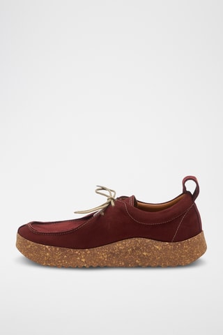 Derbies de nobuk Wandell - Burdeos - Diseño normal