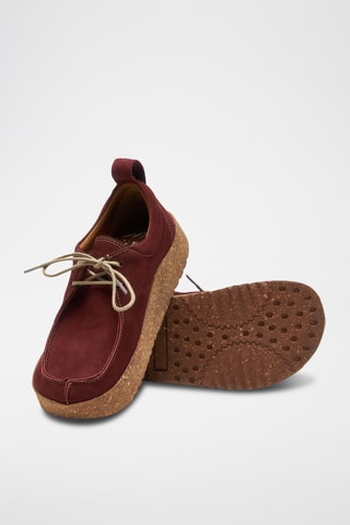 Derbies de nobuk Wandell - Burdeos - Diseño normal