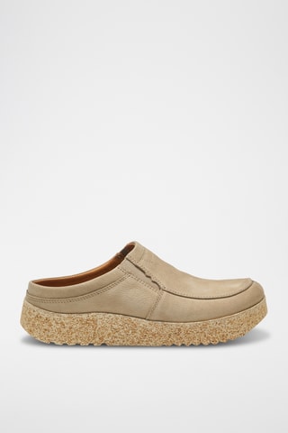Zuecos de nobuk Stark - Beige - Diseño normal