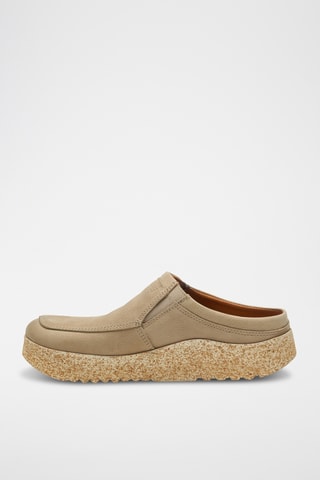 Zuecos de nobuk Stark - Beige - Diseño normal
