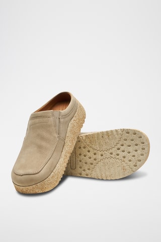 Zuecos de nobuk Stark - Beige - Diseño normal