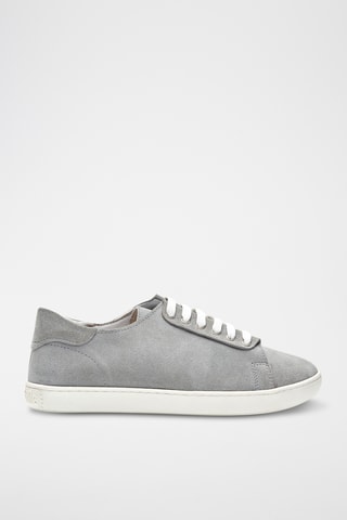 Zapatillas de nobuk Ozi - Gris claro - Diseño normal