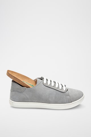 Zapatillas de nobuk Ozi - Gris claro - Diseño normal