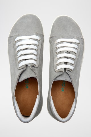 Zapatillas de nobuk Ozi - Gris claro - Diseño normal
