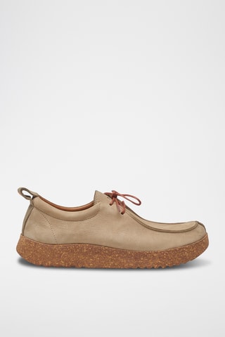 Zapatillas de nobuk Mandell - Beige - Diseño normal