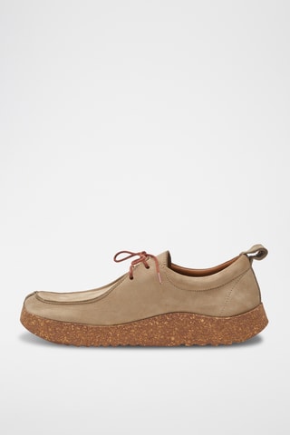 Zapatillas de nobuk Mandell - Beige - Diseño normal