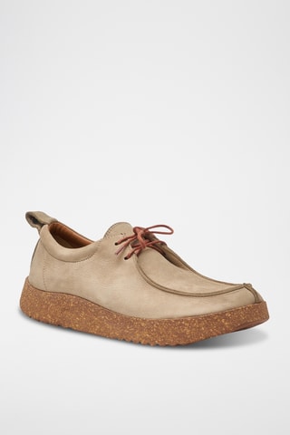 Zapatillas de nobuk Mandell - Beige - Diseño normal