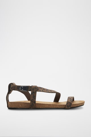 Sandalias de nobuk Grady - Marrón - Diseño estrecho
