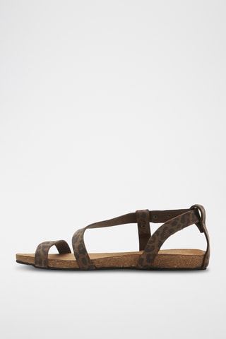 Sandalias de nobuk Grady - Marrón - Diseño estrecho