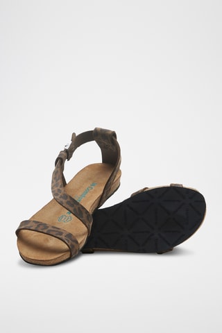 Sandalias de nobuk Grady - Marrón - Diseño estrecho