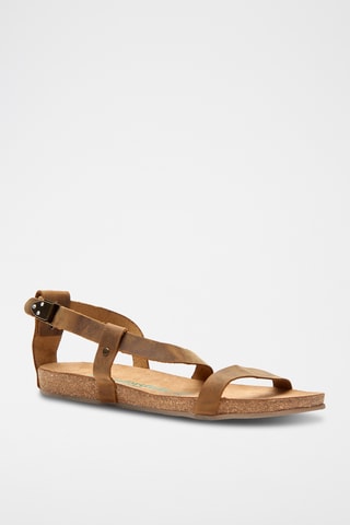 Sandalias de piel Grady - Marrón - Diseño estrecho