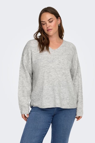 Pull - Gris clair chiné