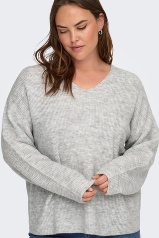 Pull - Gris clair chiné