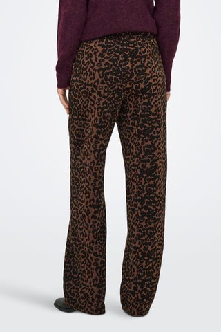 Pantalon regular - Marron