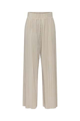 Pantalon plissé regular - Beige