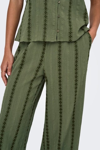 Pantalon loose - Vert