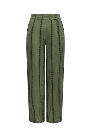 Pantalon loose - Vert