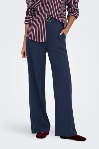 Pantalon regular - Bleu nuit