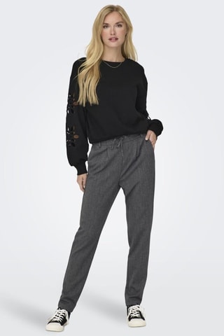 Pantalon droit - Gris