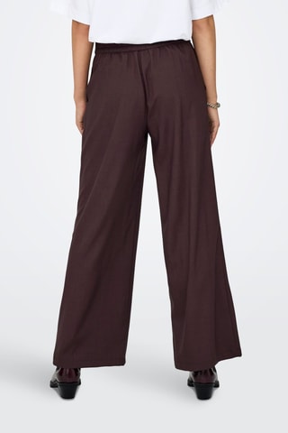 Pantalon flare - Marron