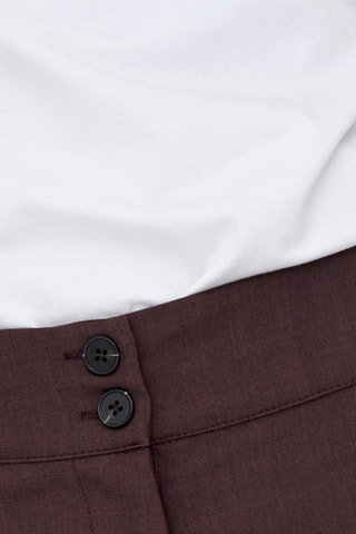 Pantalon flare - Marron