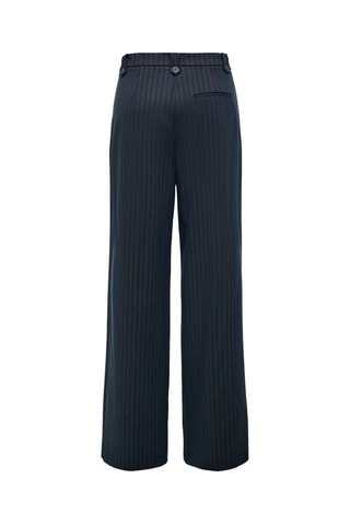 Pantalon wide legs - Bleu marine