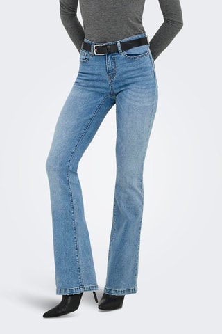 Jean flare - Bleu cobalt