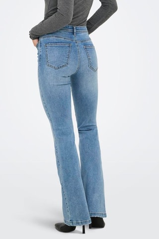 Jean flare - Bleu cobalt