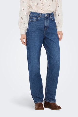 Jean taille haute - Bleu foncé