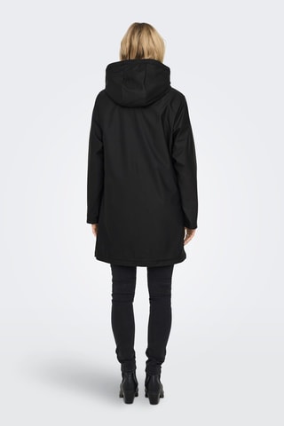 Coupe-vent à capuche - Noir