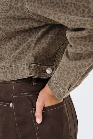 Veste en jean - Marron