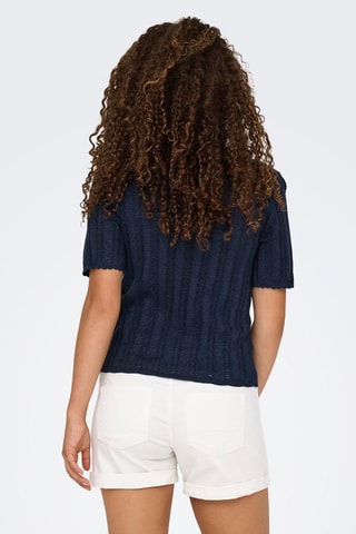 Top - Bleu marine