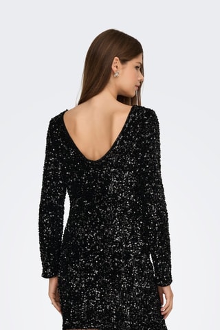 Robe droite - Noir