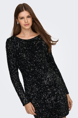Robe droite - Noir