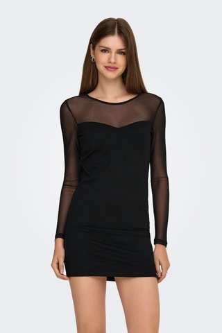 Robe droite - Noir
