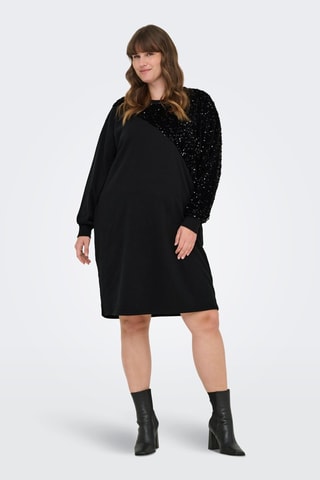 Robe droite - Noir