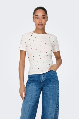 T-shirt regular - Blanc