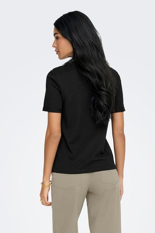 T-shirt en coton biologique - Noir