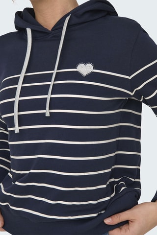 Sweat à capuche - Bleu marine