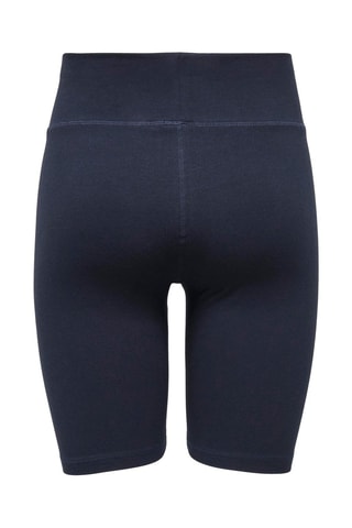 Cycliste en coton biologique taille haute - Bleu marine