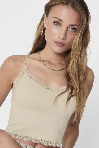 Crop top - Beige