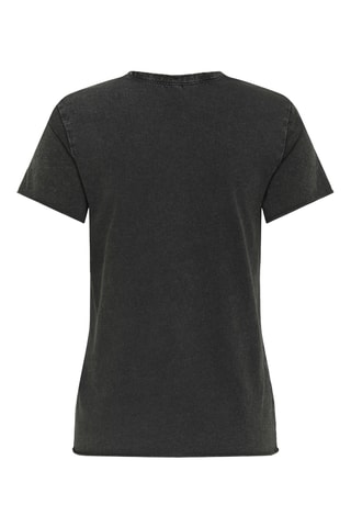 T-shirt regular en coton biologique - Noir
