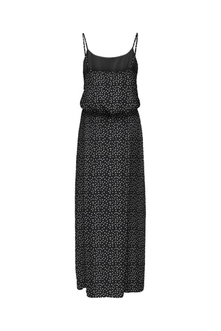 Robe longue - Noir et écru
