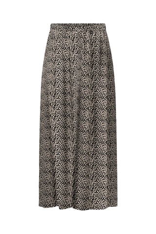 Jupe longue - Noir et beige