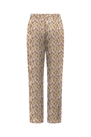 Pantalon regular - Beige