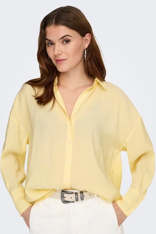 Chemisier oversize - Jaune