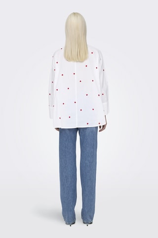 Chemisier boxy - Blanc