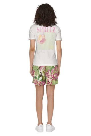 T-shirt regular en coton biologique - Blanc