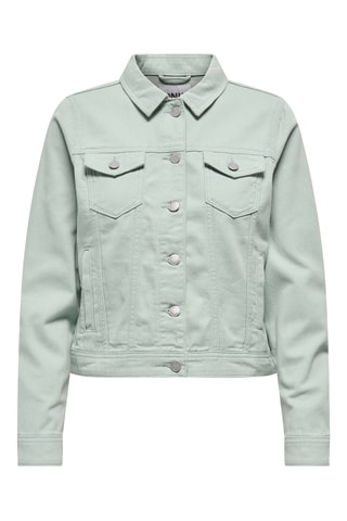 Veste en jean - Vert clair