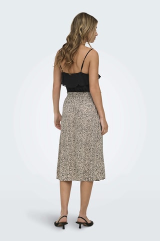 Jupe midi - Marron clair